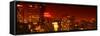 Panoramic - The New Yorker - Manhattan - New York City - United States-Philippe Hugonnard-Framed Stretched Canvas