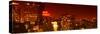 Panoramic - The New Yorker - Manhattan - New York City - United States-Philippe Hugonnard-Stretched Canvas