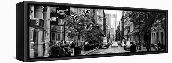 Panoramic Urban Landscape - Soho - Manhattan - New York City - United States-Philippe Hugonnard-Framed Stretched Canvas
