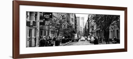 Panoramic Urban Landscape - Soho - Manhattan - New York City - United States-Philippe Hugonnard-Framed Photographic Print