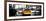 Panoramic Urban View - Yellow Cab on 7th Avenue at Times Square by Night-Philippe Hugonnard-Framed Photographic Print