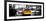 Panoramic Urban View - Yellow Cab on 7th Avenue at Times Square by Night-Philippe Hugonnard-Framed Photographic Print