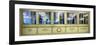 Panoramic View - Antique Glass in the Corridors of the Grand Central Terminal - Manhattan-Philippe Hugonnard-Framed Photographic Print