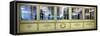 Panoramic View - Antique Glass in the Corridors of the Grand Central Terminal - Manhattan-Philippe Hugonnard-Framed Stretched Canvas