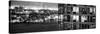 Panoramic View - Architecture and Building in Downtown Manhattan by Night-Philippe Hugonnard-Stretched Canvas