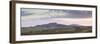 Panoramic View at Dusk over the Magnificent Landscape of the Namib Rand Game Reserve-Lee Frost-Framed Photographic Print