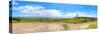 Panoramic View at Island Hiddensee in the Direction of South, Left: the Bodden, Dornbusch-Torsten Elger-Stretched Canvas