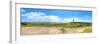 Panoramic View at Island Hiddensee in the Direction of South, Left: the Bodden, Dornbusch-Torsten Elger-Framed Photographic Print