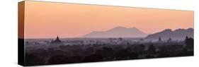 Panoramic View at Sunrise of Temples-Stephen Studd-Stretched Canvas