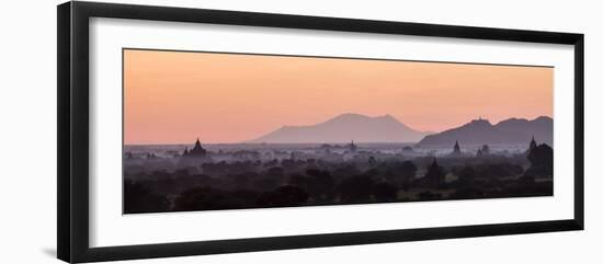 Panoramic View at Sunrise of Temples-Stephen Studd-Framed Photographic Print