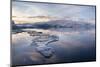 Panoramic View at Sunset During Winter over Jokulsarlon-Lee Frost-Mounted Photographic Print