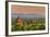 Panoramic View at Sunset over the Ancient Temples and Pagodas, Bagan, Myanmar or Burma-Stefano Politi Markovina-Framed Photographic Print