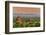 Panoramic View at Sunset over the Ancient Temples and Pagodas, Bagan, Myanmar or Burma-Stefano Politi Markovina-Framed Photographic Print