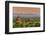 Panoramic View at Sunset over the Ancient Temples and Pagodas, Bagan, Myanmar or Burma-Stefano Politi Markovina-Framed Photographic Print