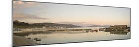Panoramic View Back to the Harbour at Lyme Regis Taken from the Cobb-John Woodworth-Mounted Photographic Print