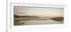 Panoramic View Back to the Harbour at Lyme Regis Taken from the Cobb-John Woodworth-Framed Photographic Print