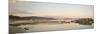 Panoramic View Back to the Harbour at Lyme Regis Taken from the Cobb-John Woodworth-Mounted Photographic Print