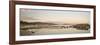 Panoramic View Back to the Harbour at Lyme Regis Taken from the Cobb-John Woodworth-Framed Photographic Print