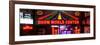 Panoramic View Cityscape - Urban Scene by Night - Vintage Store in Times Square - Manhattan-Philippe Hugonnard-Framed Photographic Print