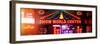 Panoramic View Cityscape - Urban Scene by Night - Vintage Store in Times Square - Manhattan-Philippe Hugonnard-Framed Photographic Print