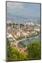 Panoramic view from above Split Town and Cathedral of Saint Domnius, Split, Croatia-Frank Fell-Mounted Photographic Print