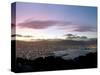Panoramic View from Mount Victoria at Sunset, of Wellington, North Island, New Zealand-Don Smith-Stretched Canvas