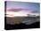 Panoramic View from Mount Victoria at Sunset, of Wellington, North Island, New Zealand-Don Smith-Stretched Canvas