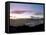 Panoramic View from Mount Victoria at Sunset, of Wellington, North Island, New Zealand-Don Smith-Framed Stretched Canvas