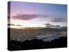 Panoramic View from Mount Victoria at Sunset, of Wellington, North Island, New Zealand-Don Smith-Stretched Canvas