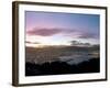 Panoramic View from Mount Victoria at Sunset, of Wellington, North Island, New Zealand-Don Smith-Framed Photographic Print