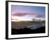 Panoramic View from Mount Victoria at Sunset, of Wellington, North Island, New Zealand-Don Smith-Framed Photographic Print