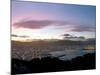 Panoramic View from Mount Victoria at Sunset, of Wellington, North Island, New Zealand-Don Smith-Mounted Photographic Print