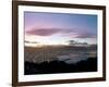 Panoramic View from Mount Victoria at Sunset, of Wellington, North Island, New Zealand-Don Smith-Framed Photographic Print