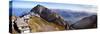 Panoramic View from Mt Piltus, Switzerland-George Oze-Stretched Canvas