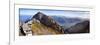 Panoramic View from Mt Piltus, Switzerland-George Oze-Framed Photographic Print