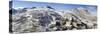 Panoramic View from the Stelvio Pass, with a Little of Snow-ClickAlps-Stretched Canvas