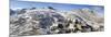 Panoramic View from the Stelvio Pass, with a Little of Snow-ClickAlps-Mounted Photographic Print