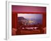 Panoramic View from the Vistaero Hotel Perched on the Edge of a Cliff Above Monte Carlo, Monaco-Ralph Crane-Framed Photographic Print