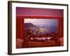 Panoramic View from the Vistaero Hotel Perched on the Edge of a Cliff Above Monte Carlo, Monaco-Ralph Crane-Framed Photographic Print