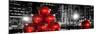 Panoramic View - Giant Christmas Ornaments on Sixth Avenue across from Radio City Music Hall-Philippe Hugonnard-Mounted Photographic Print
