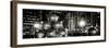 Panoramic View - Giant Christmas Ornaments on Sixth Avenue across from Radio City Music Hall-Philippe Hugonnard-Framed Photographic Print