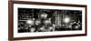 Panoramic View - Giant Christmas Ornaments on Sixth Avenue across from Radio City Music Hall-Philippe Hugonnard-Framed Photographic Print