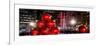 Panoramic View - Giant Christmas Ornaments on Sixth Avenue across from Radio City Music Hall-Philippe Hugonnard-Framed Photographic Print