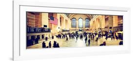 Panoramic View - Grand Central Terminal at 42nd Street and Park Avenue in Midtown Manhattan-Philippe Hugonnard-Framed Photographic Print