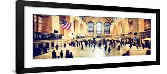 Panoramic View - Grand Central Terminal at 42nd Street and Park Avenue in Midtown Manhattan-Philippe Hugonnard-Framed Photographic Print