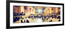 Panoramic View - Grand Central Terminal at 42nd Street and Park Avenue in Midtown Manhattan-Philippe Hugonnard-Framed Photographic Print