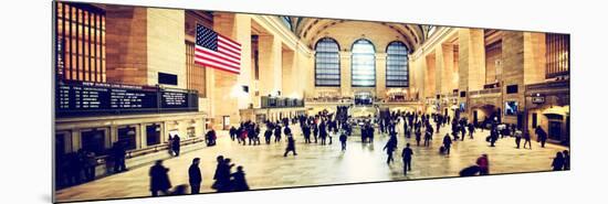 Panoramic View - Grand Central Terminal at 42nd Street and Park Avenue in Midtown Manhattan-Philippe Hugonnard-Mounted Photographic Print