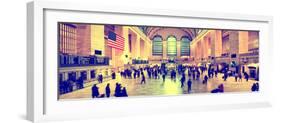 Panoramic View - Grand Central Terminal at 42nd Street and Park Avenue in Midtown Manhattan-Philippe Hugonnard-Framed Photographic Print