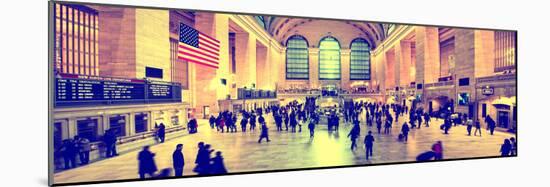 Panoramic View - Grand Central Terminal at 42nd Street and Park Avenue in Midtown Manhattan-Philippe Hugonnard-Mounted Photographic Print