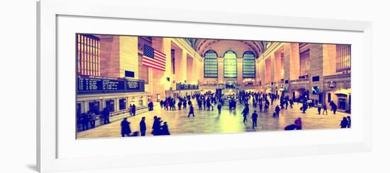 Panoramic View - Grand Central Terminal at 42nd Street and Park Avenue in Midtown Manhattan-Philippe Hugonnard-Framed Photographic Print